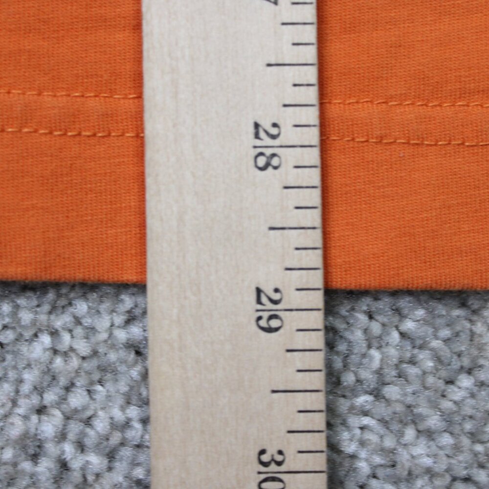 L.L. Bean Buzz Off Shirt Mens Large Orange Insect Shield‎ Cotton Long Sleeve - Picture 13 of 14